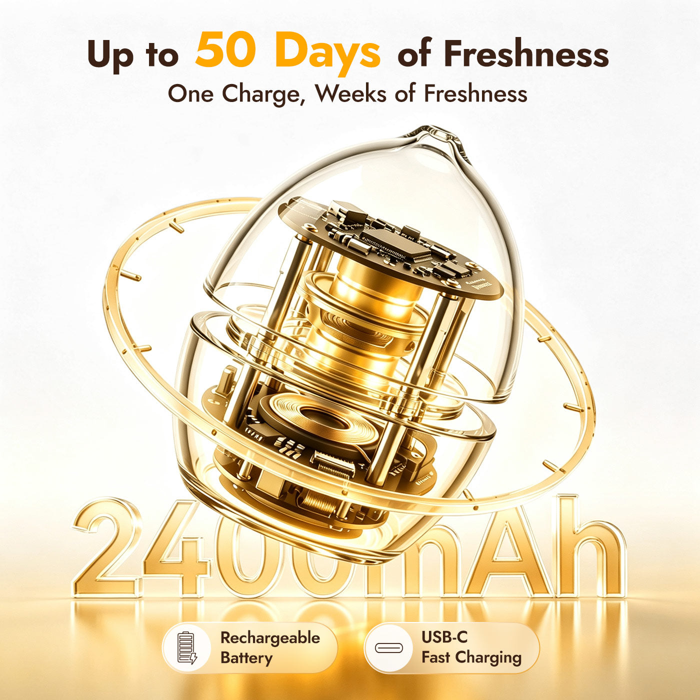 iKoffy FreshGuard Fridge Deodorizer