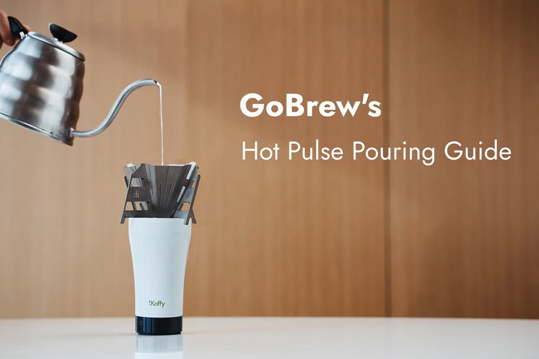 How to make hot pour over coffee with GoBrew