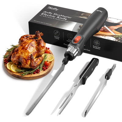 iKoffy SliceMaster X High - Power Cordless Electric Knife