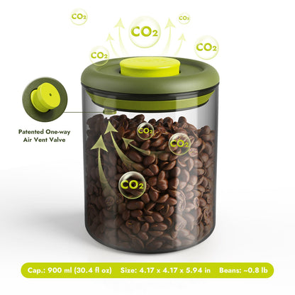 iKoffy FreshGuard Coffee Canister Pro