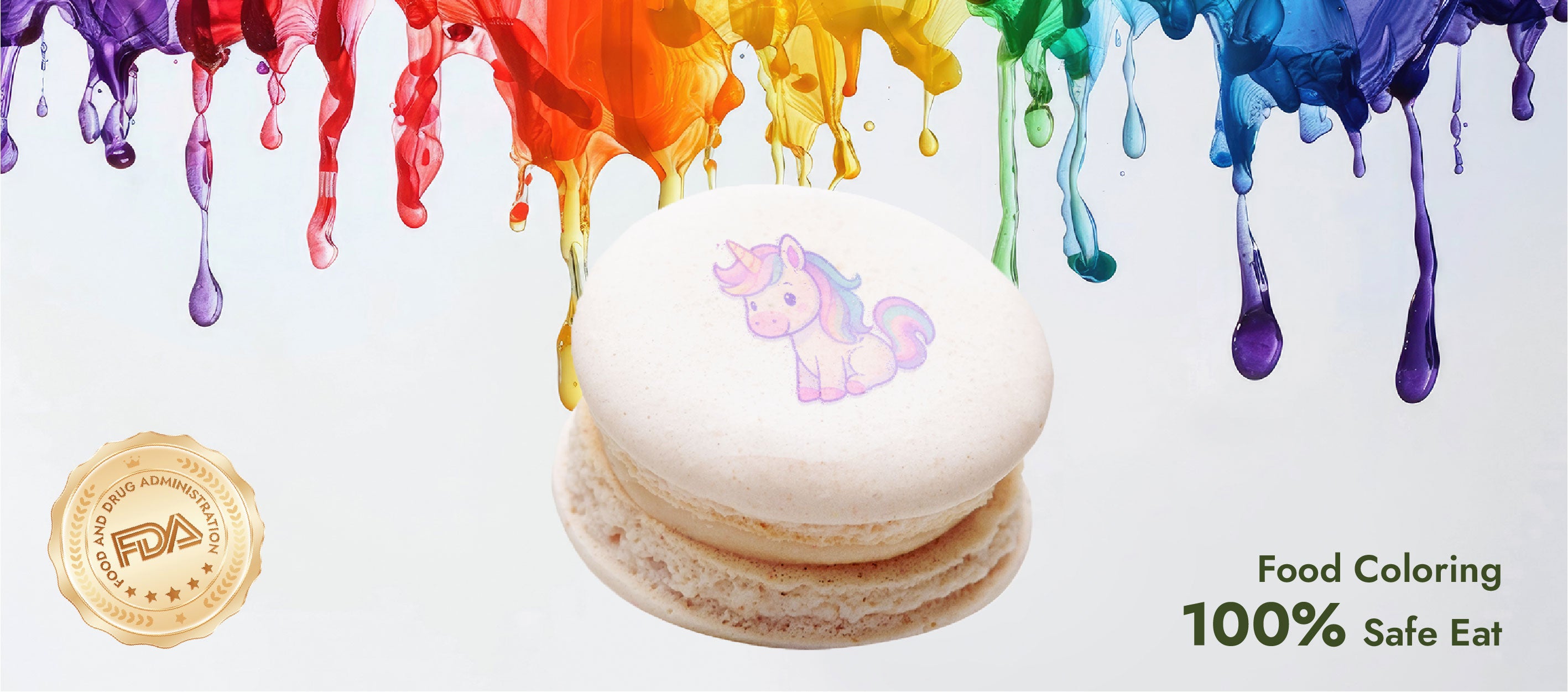 NanoJet™ edible ink cartridge for iKoffy EdiBot – food-safe, vegan, and FDA-compliant ink for high-resolution edible prints.