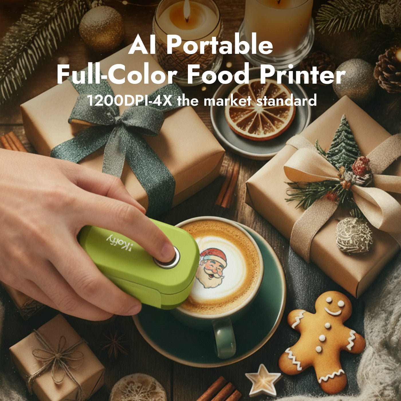 EdiBot:the First AI - Powered Portable Full - Color Food Printer