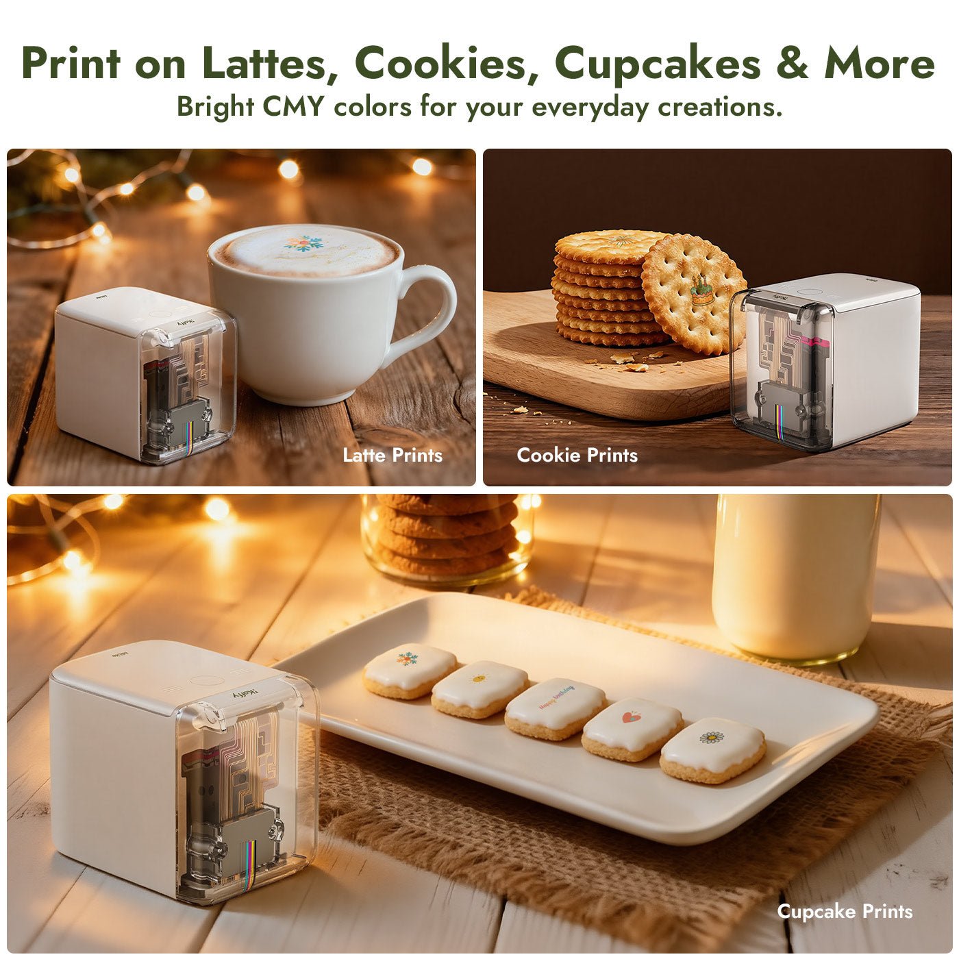 EdiLite — The Compact AI-Powered Portable Color Food Printer