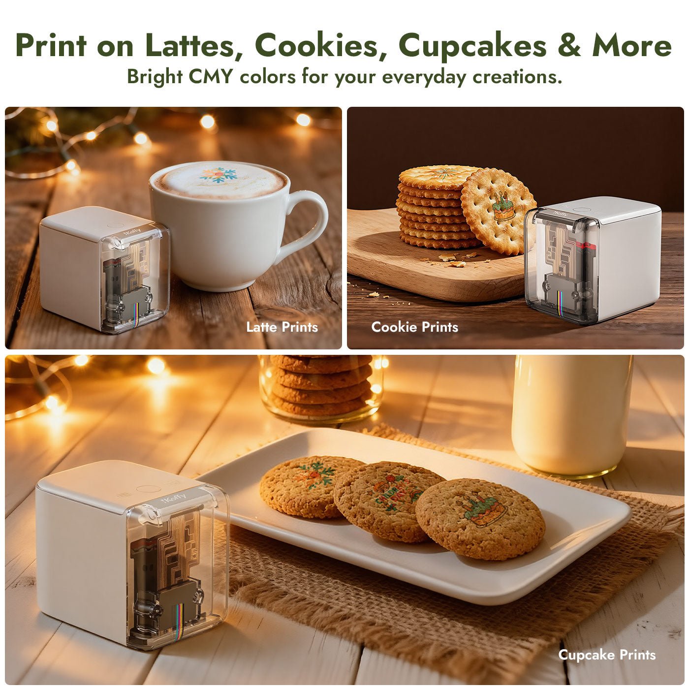 EdiLite — The Compact AI-Powered Portable Color Food Printer