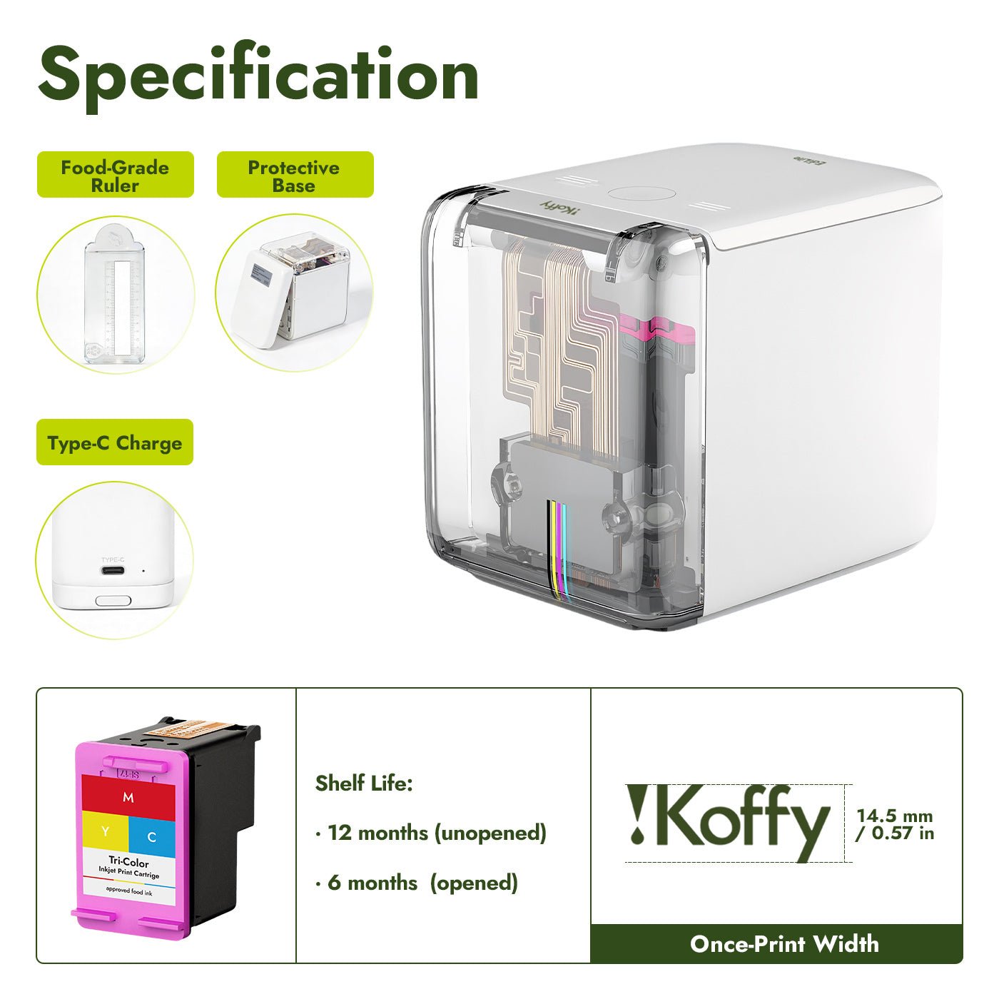 EdiLite — The Compact AI-Powered Portable Color Food Printer