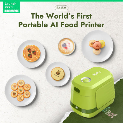 EdiBot:the First AI-Powered Portable Full-Color Food Printer