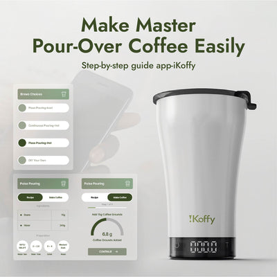 iKoffy GoBrew: Portable Smart Coffee Brewing Cup