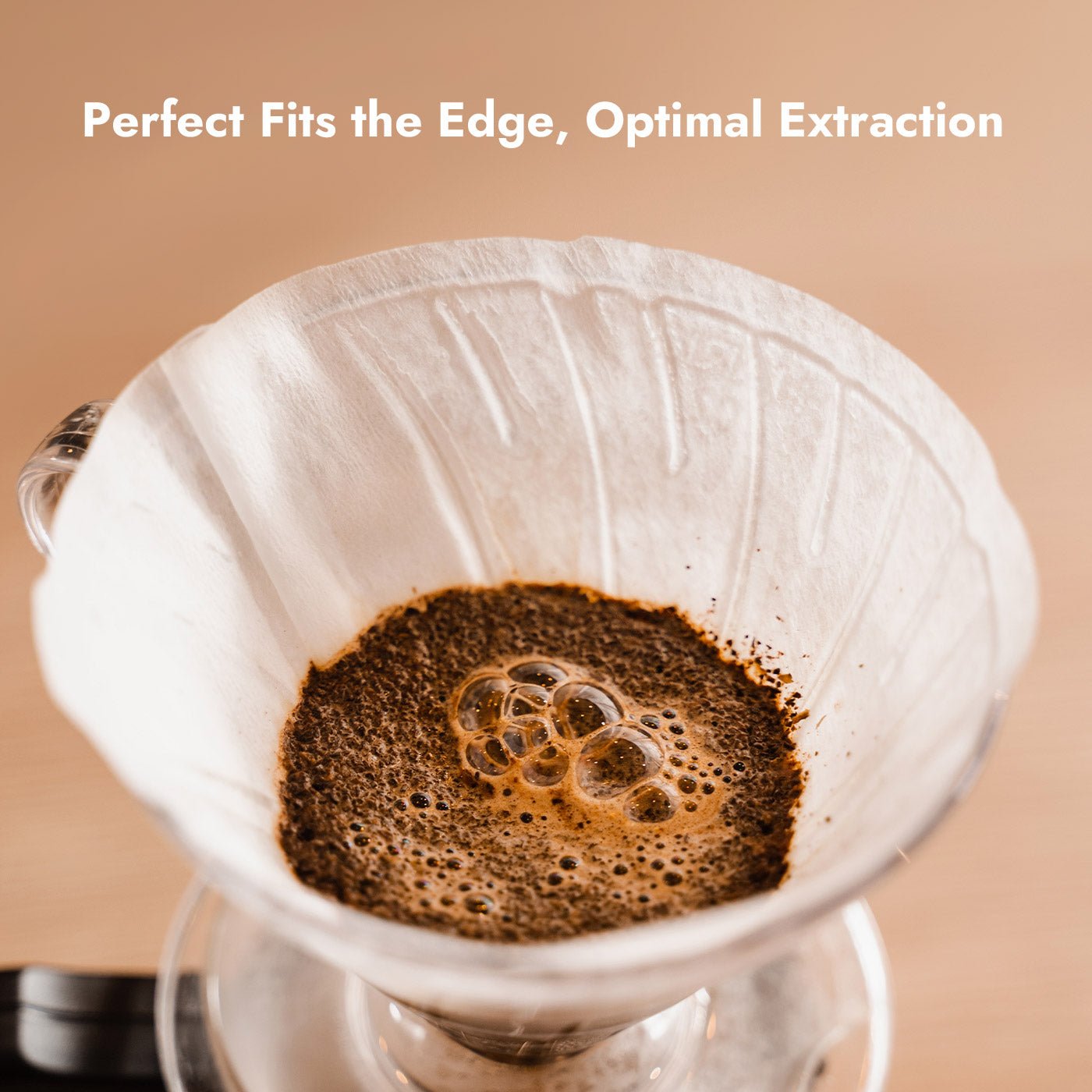 iKoffy filter coffee with durable heat-sealed edges to withstand hot water without tearing