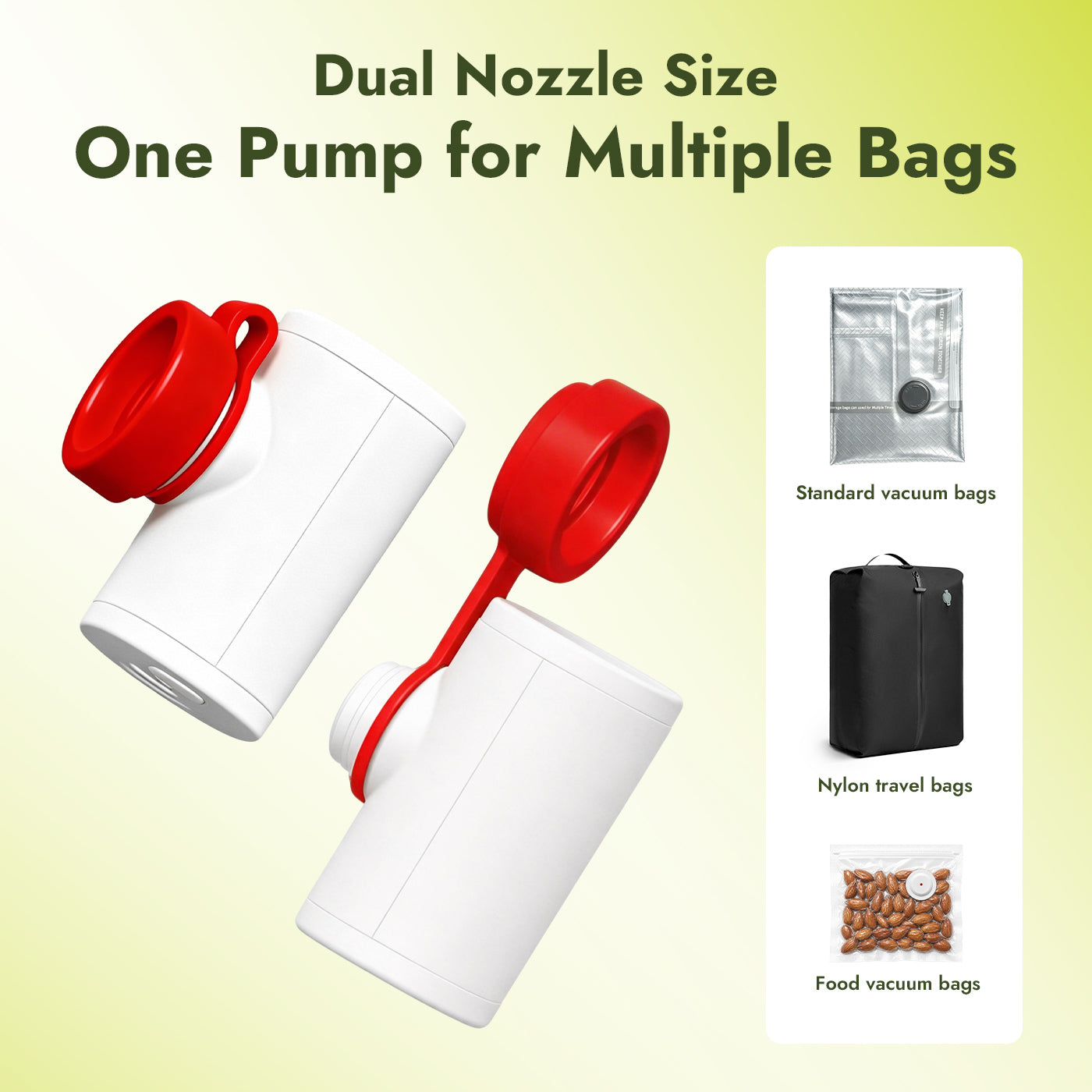 iKoffy Portable Travel Vacuum Pump