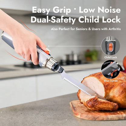 iKoffy SliceMaster X High-Power Cordless Electric Knife