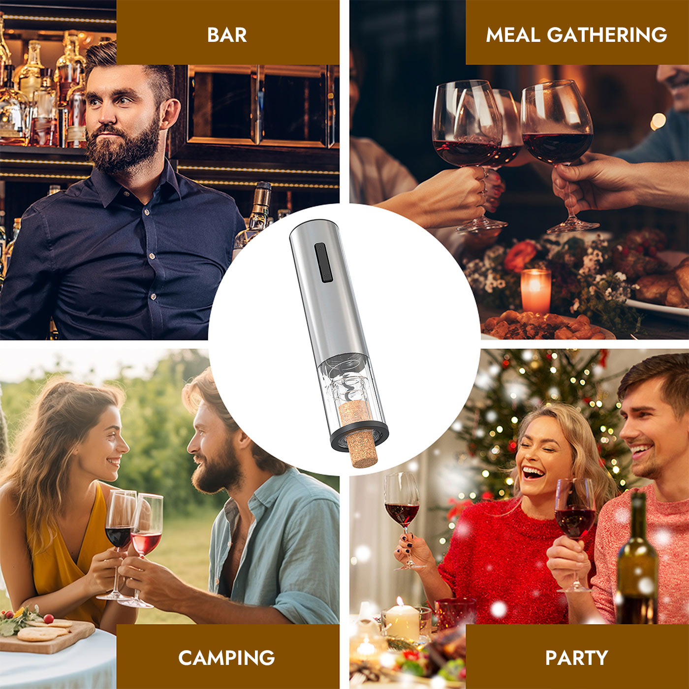 AutoPop Rechargeable Electric Wine Opener