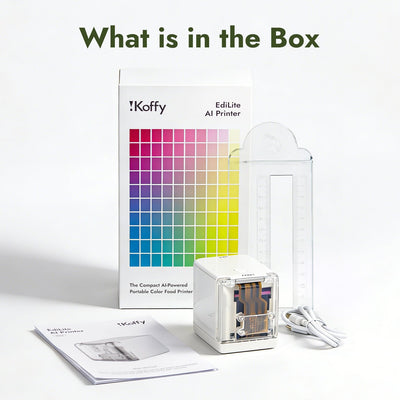 EdiLite — The Compact AI - Powered Portable Color Food Printer