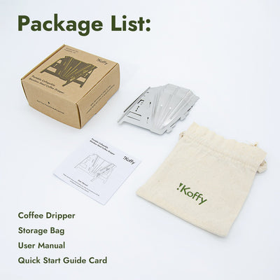 Portable Collapsible Stainless Steel Coffee Dripper