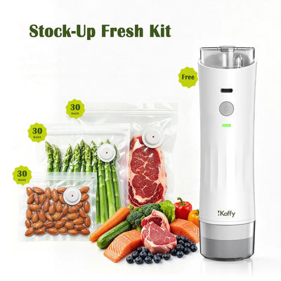 iKoffy HydroSeal Wet & Dry Food Vacuum System