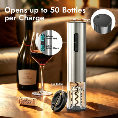 AutoPop Rechargeable Electric Wine Opener