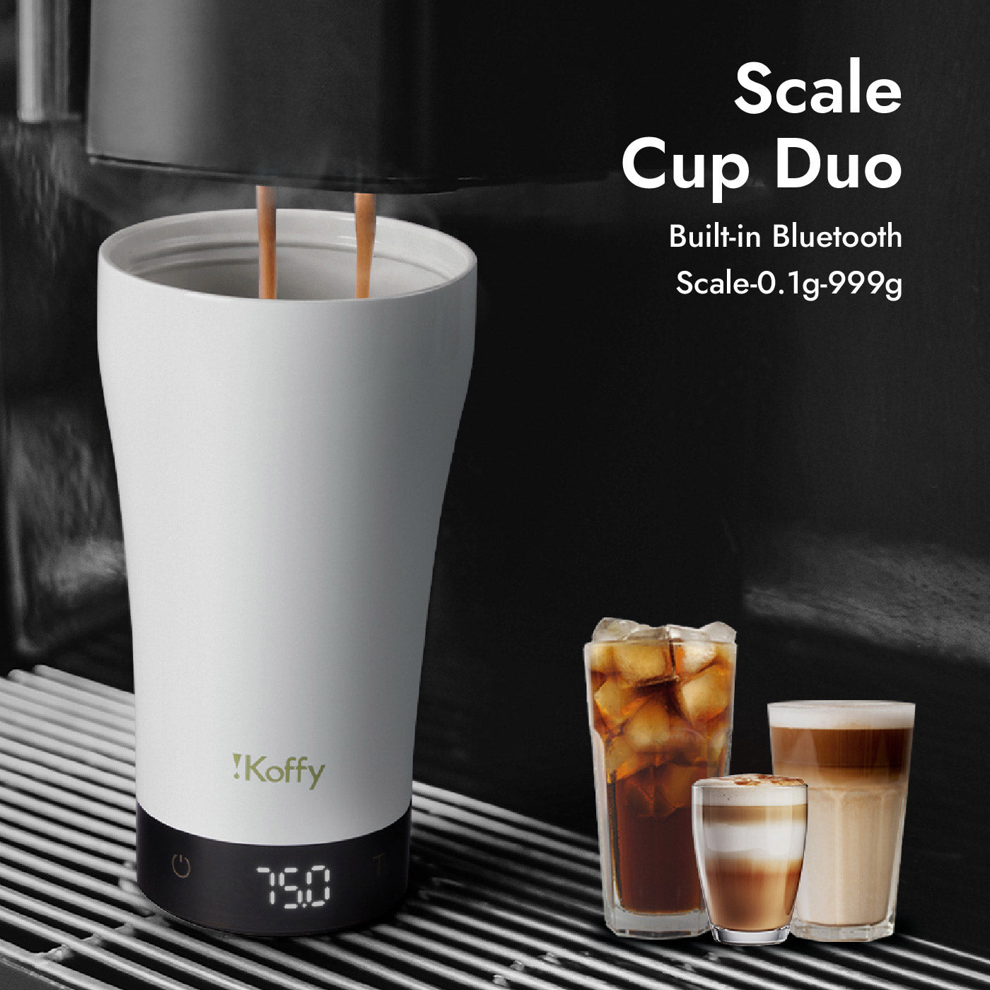 iKoffy GoBrew: Portable Smart Coffee Brewing Cup