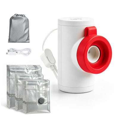 Ikoffy VacGo Travel Vacuum Storage Bag Kit