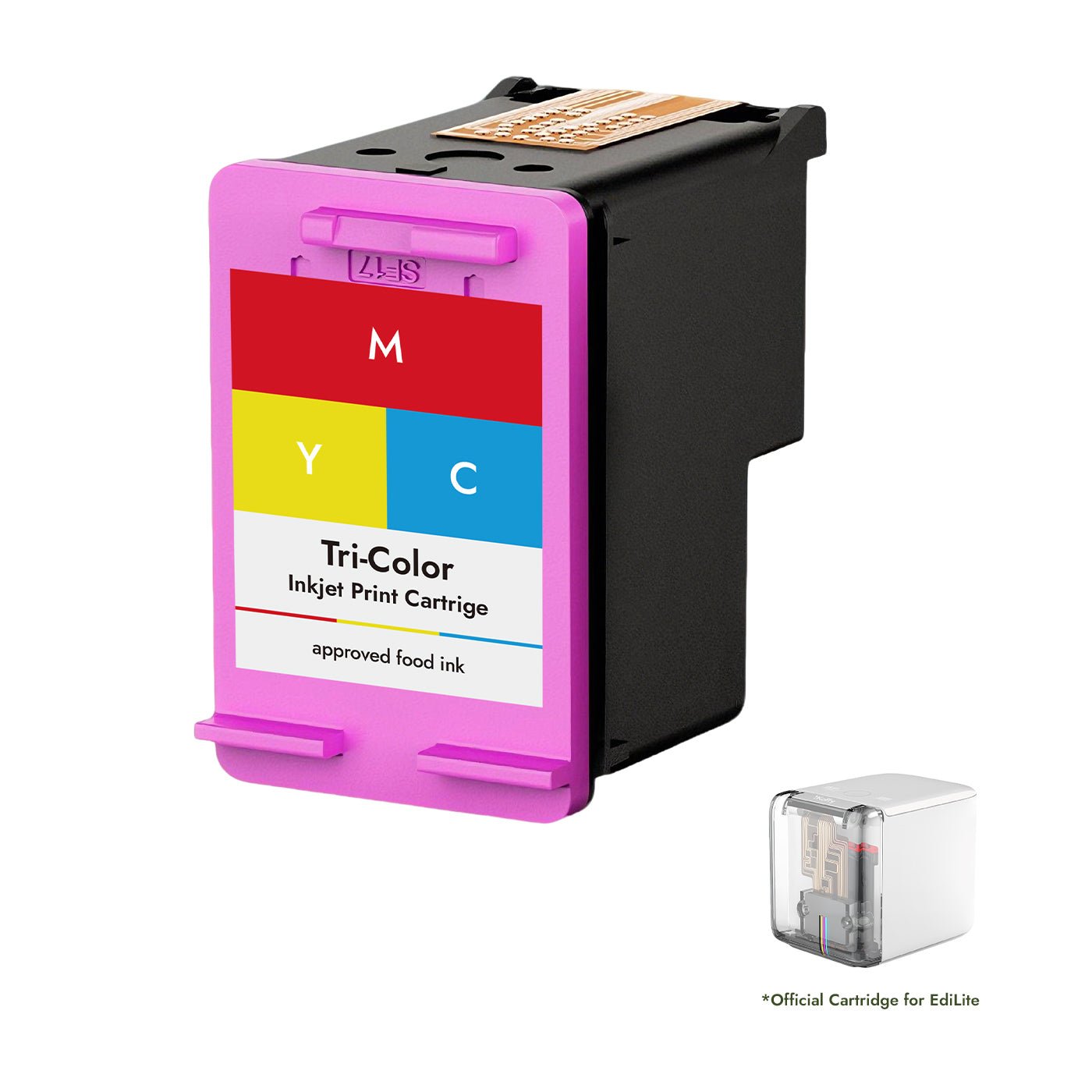 EdiLite Food-Grade CMY Ink Cartridge — Official Replacement for EdiLit ...